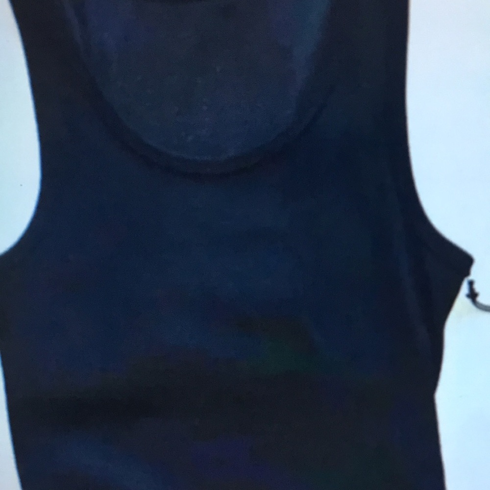 Black Garment with Logo